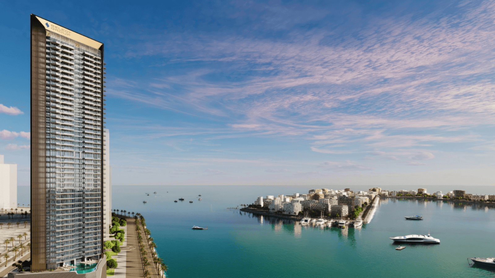 Below OP | Sea & Marina Views | High Floor - 3