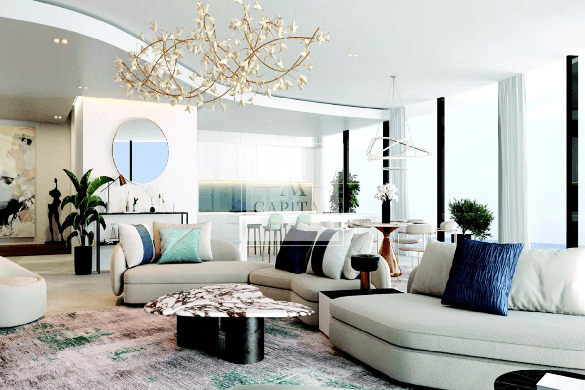 Full Sea View | 2BR+ Maid | Corner| Luxury Layout - 2
