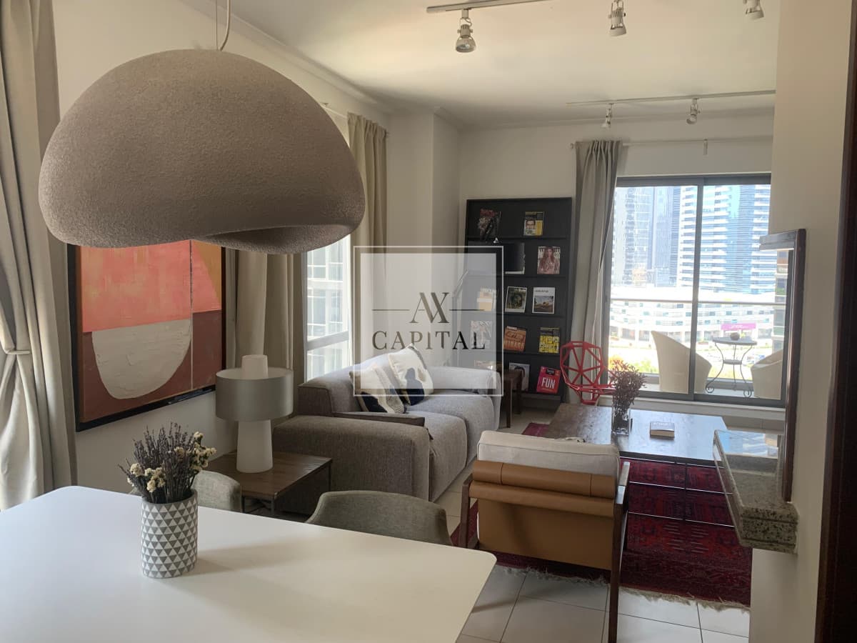 Furnished | Business bay view | Lower floor