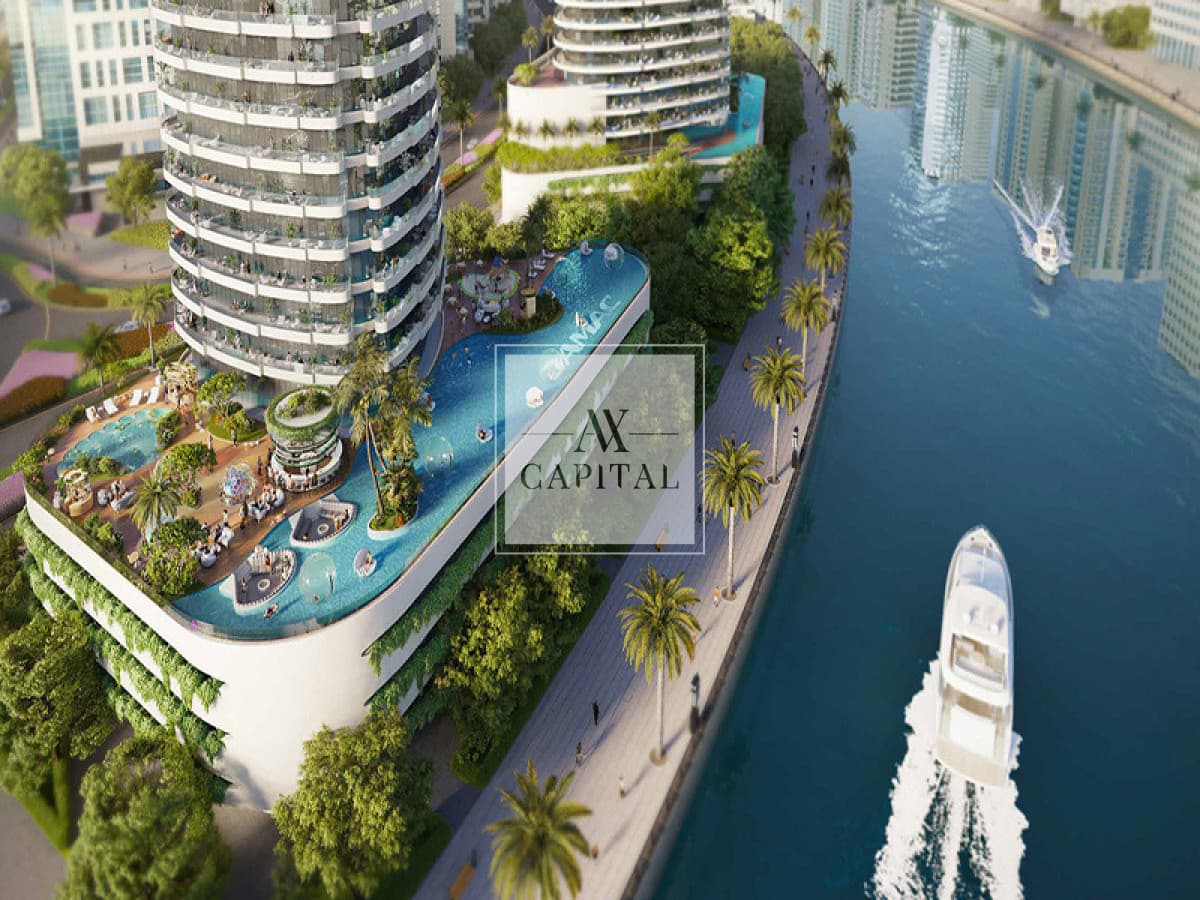 Elegant Canal Front Studio | High ROI Below Op
