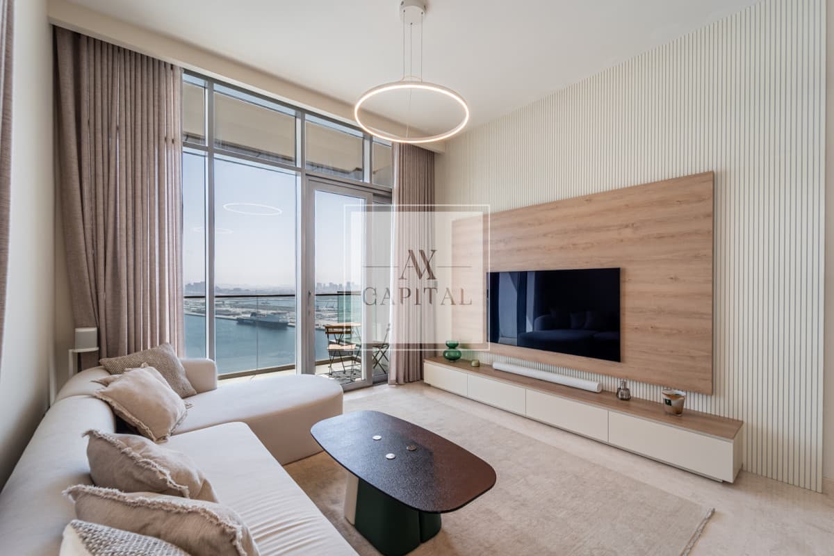 Luxury Furnished | Sea View | Upgraded 2BR + Maid