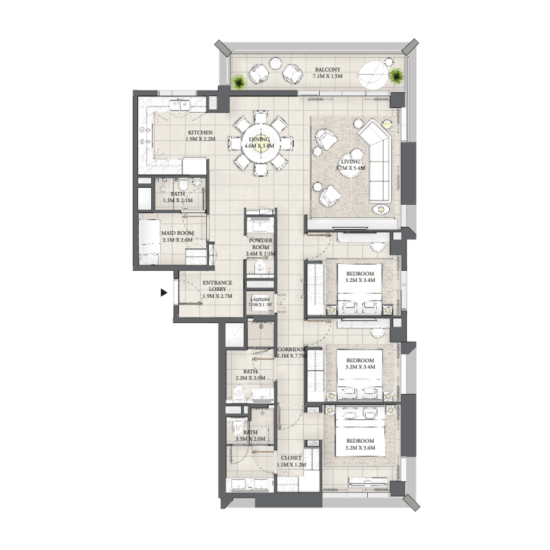 Floor plan 1