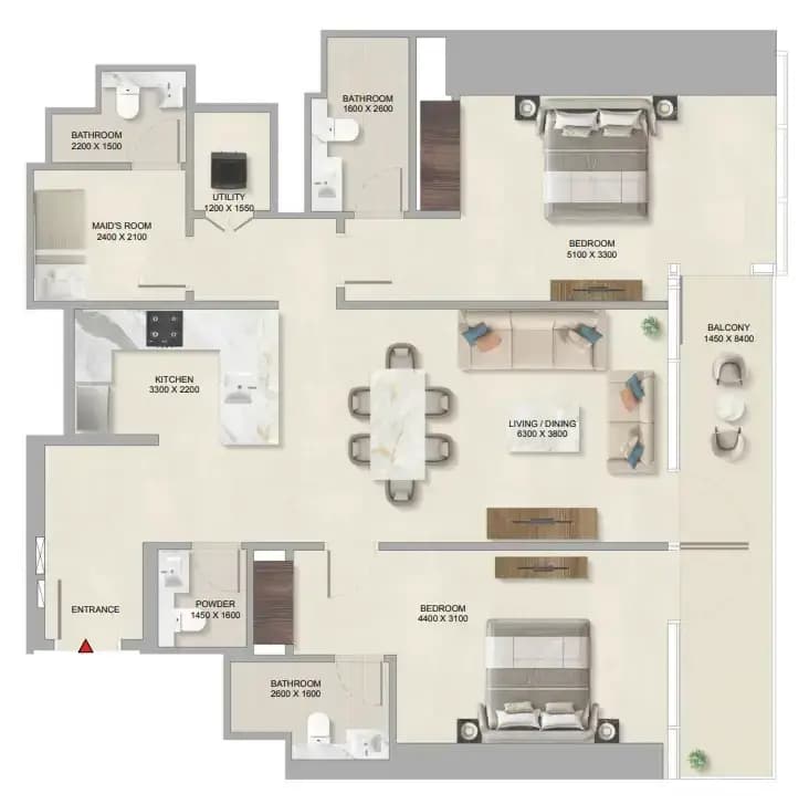 Floor plan 1