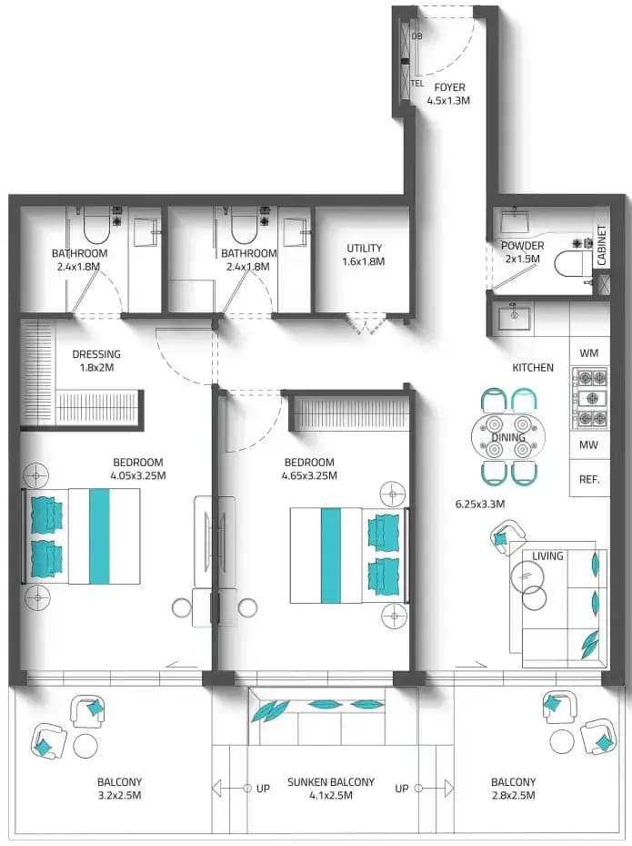 Floor plan 1