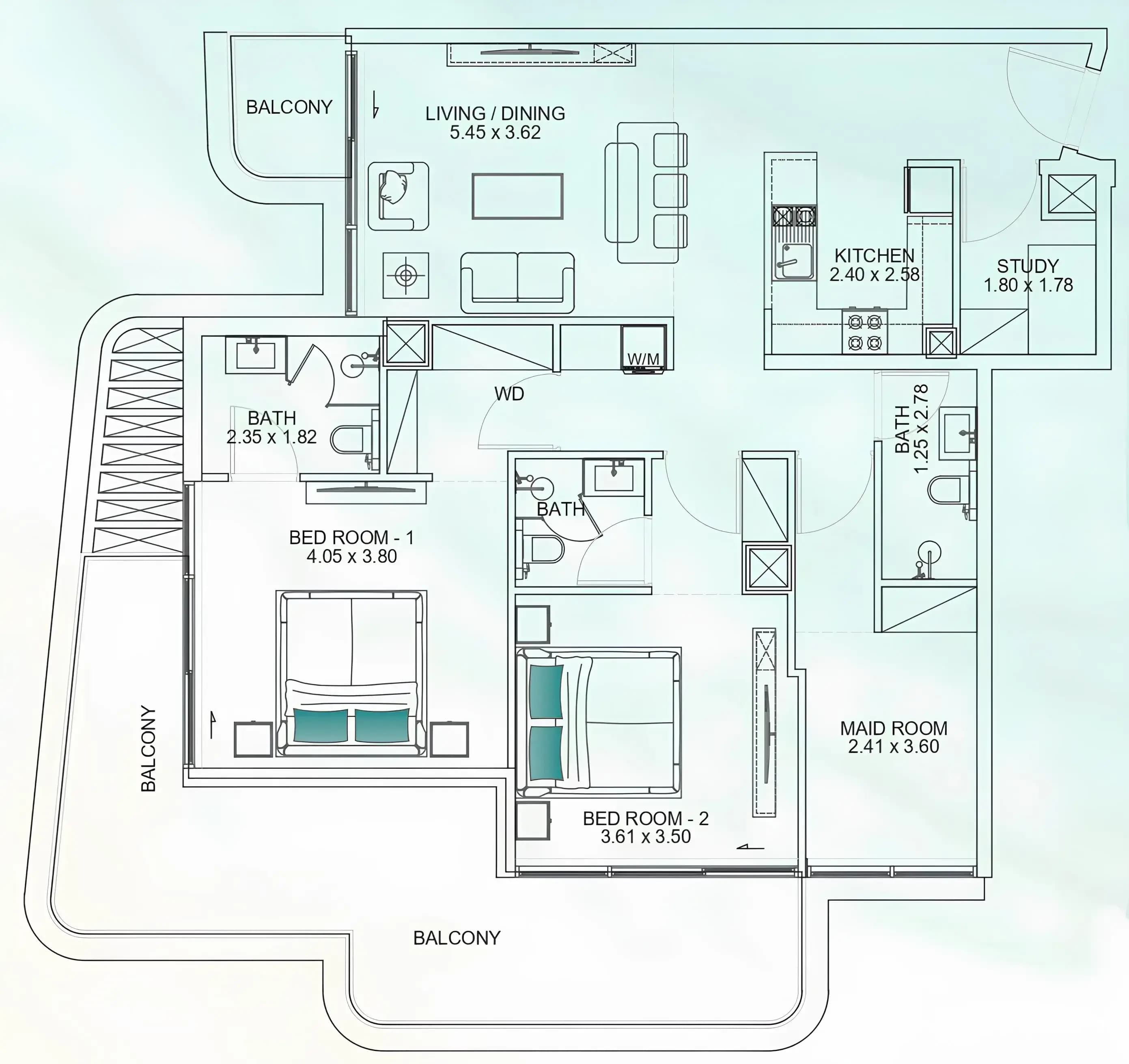 Floor plan 1