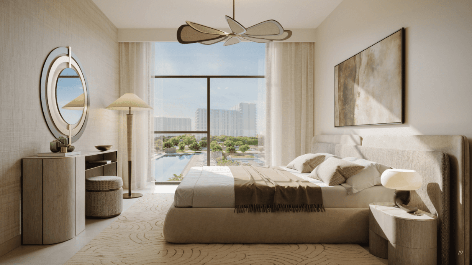 Corner Unit | Contemporary 2BR | Mid-Floor