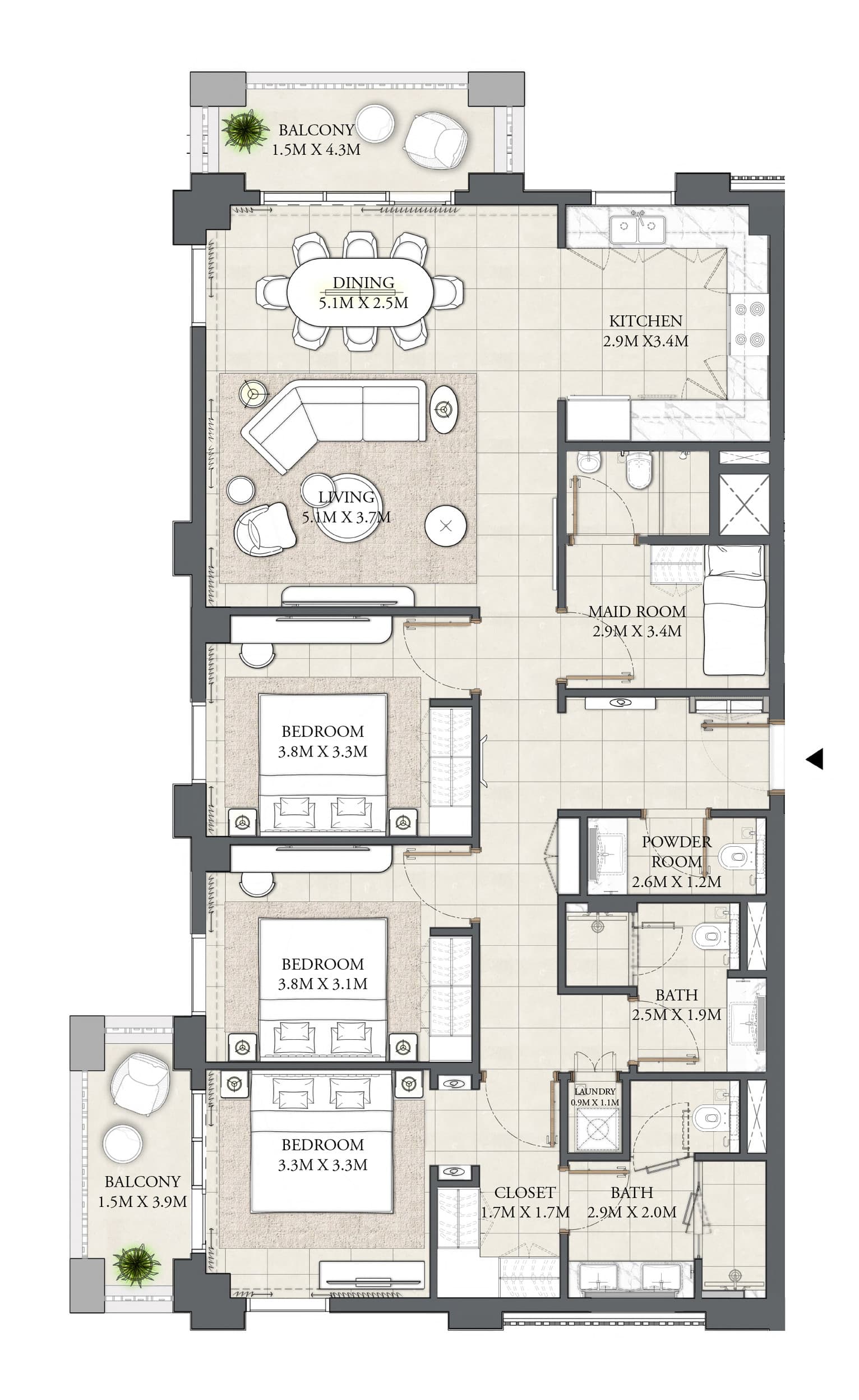 Floor plan 1